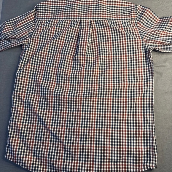 U.S. Polo Assn. Red, Navy & White Gingham Button-Down Shirt - Picture 7 of 11